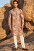 Multi Silk Blend Printed Straight Kurta MKU1939